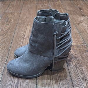 Women's brown Suede Ankle Boots